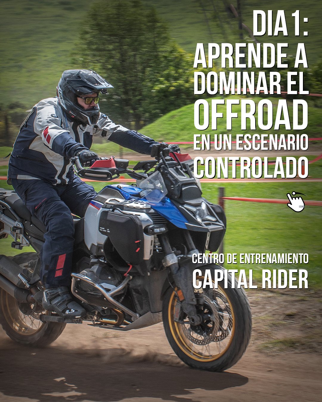 Curso BMW motorrad colombia con capital rider