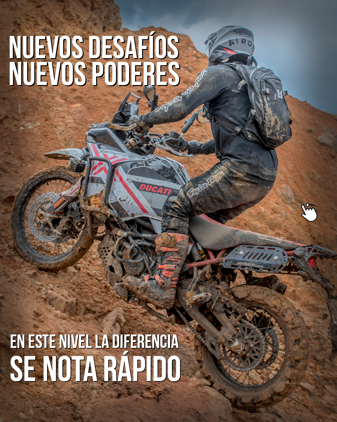 Curso moto offroad avanzado Ducati colombia capital rider