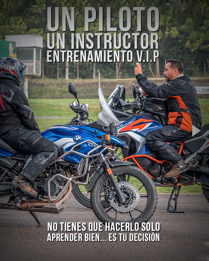 Curso personalizado moto bmw motorrad colombia capital rider 7