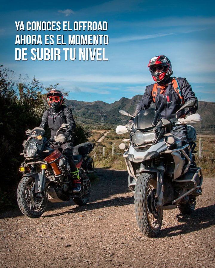 Cursos Offroad alto cilindraje colombia capital rider 1