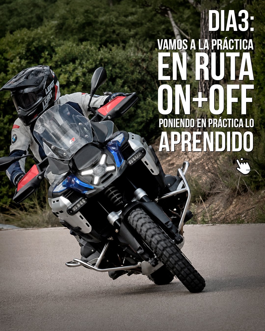 Cursos personalizados de moto bmw colombia capital rider