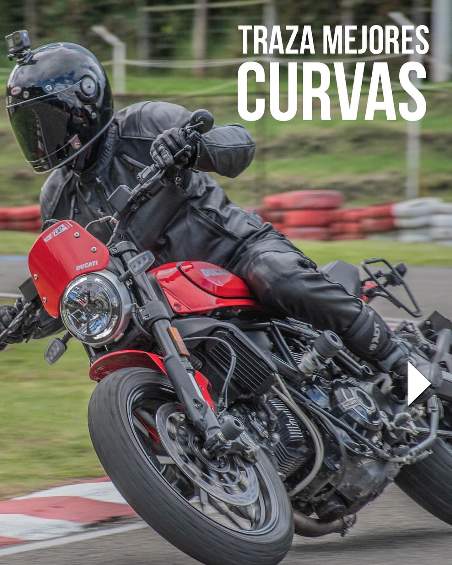 Cursos de moto Ducati alto cilindraje Colombia Capital Rider