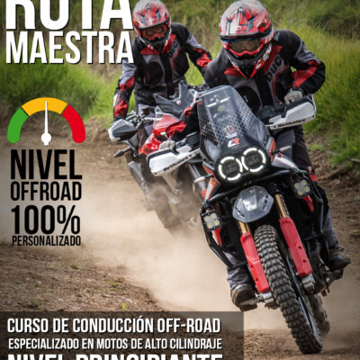 Ruta maestra curso offroad en moto 100% personalizado