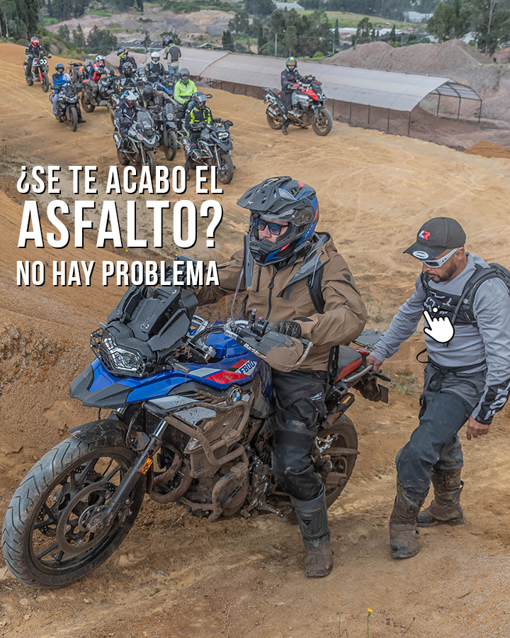 cursos offroad bmw motorrad capital rider colombia